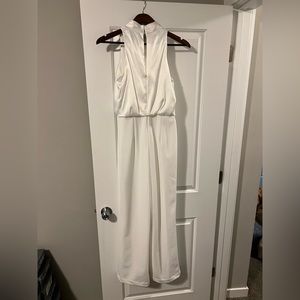 White Jumpsuit - Size 4 - Adrianna Papell